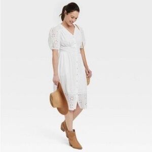 Knox Rose eyelet dress